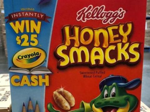 RECALL UPDATE: ALL Kellogg's Honey Smacks due to Salmonella 