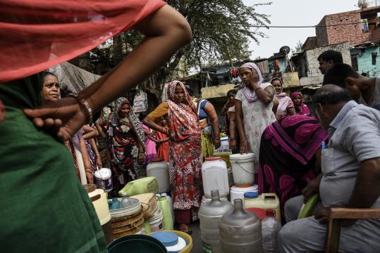 Temperatures and Tensions Rise as India’s Water Supply Runs Low