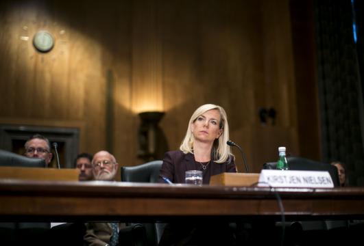 Homeland Security Secretary Goes From Target of Trump to Protector