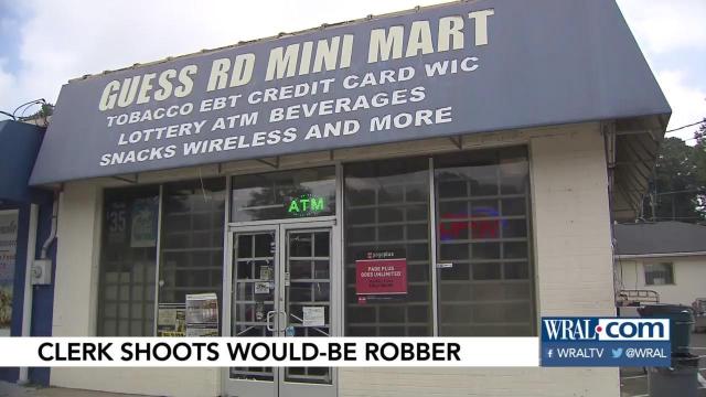 Clerk at convenience store shoots would-be robber 