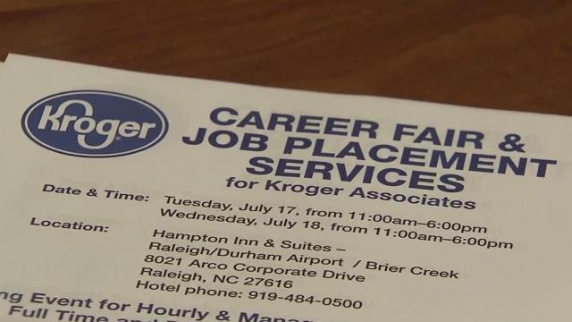 Anxious Kroger employees look for new situation