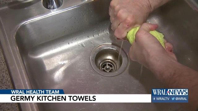 Kitchen towels may pose bacteria risk, new study suggests