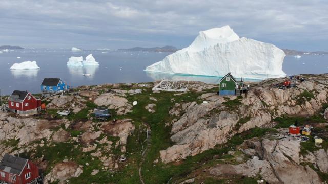 An iceberg as tall as Big Ben is threatening a village in Greenland