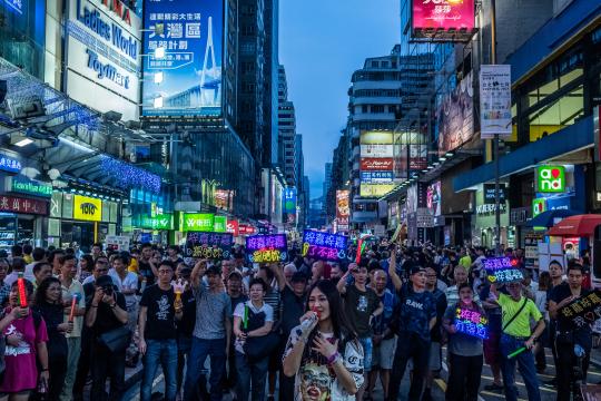 The Last Days of a Hong Kong Street for Singing Your Heart Out