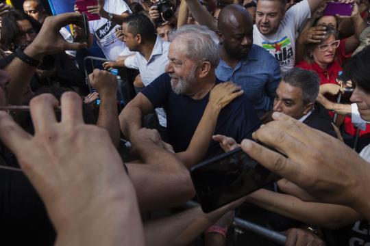 As ‘Lula’ Sits in Brazil Jail, Workers’ Party Nominates Him for President
