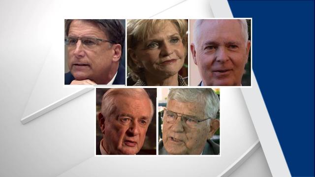 Five former NC governors campaigning against constitutional amendments