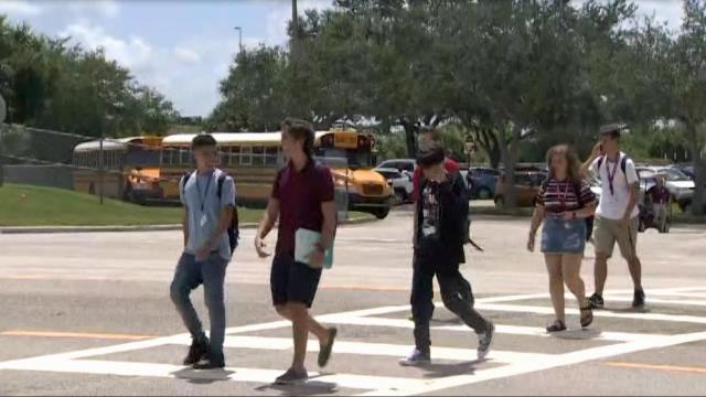 Stoneman Douglas students return to school with more security