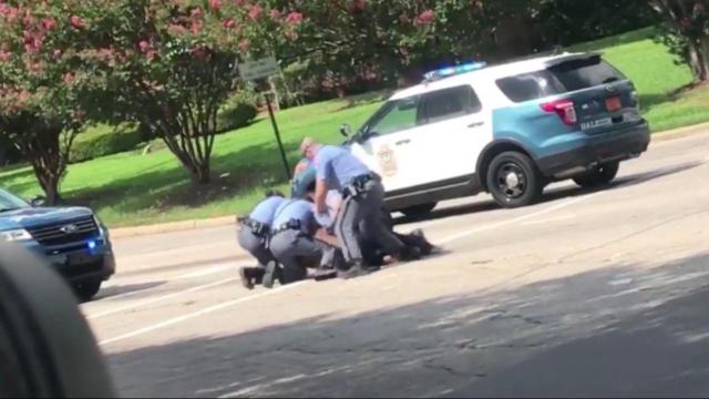 Extended version: Raleigh police officers seen beating man during confrontation