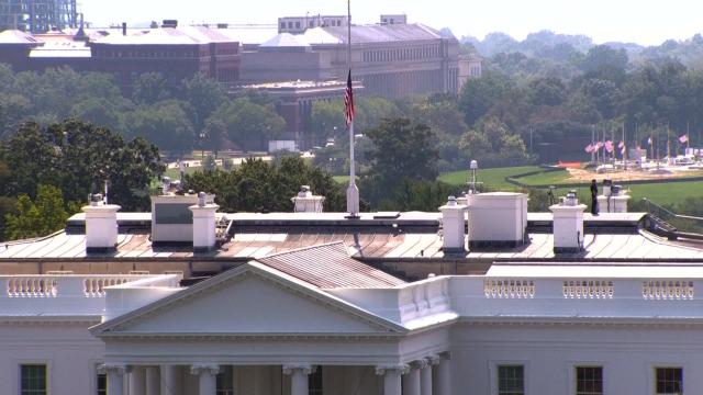White House flag flies half-staff