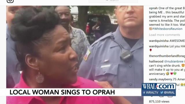 Chance encounter earns NC woman Oprah's praise