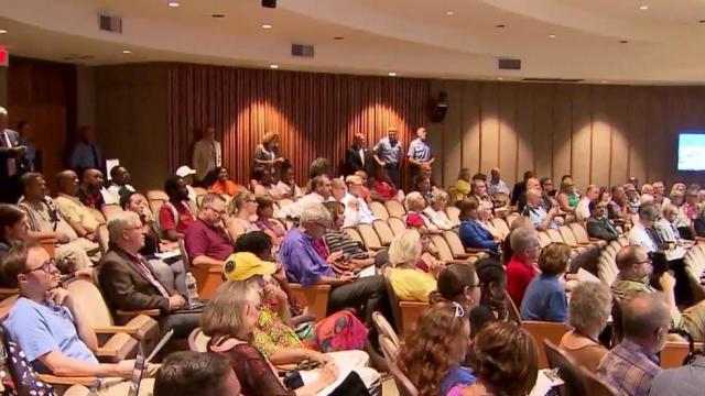 Raleigh City Council meeting gets heated as group calls for police accountability  