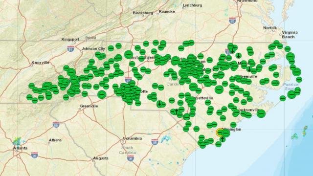 NC FIMAN map shows flood risk in your area