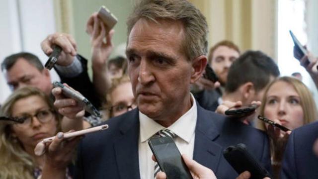 Jeff Flake: Kavanaugh's confirmation is done if he lied in testimony