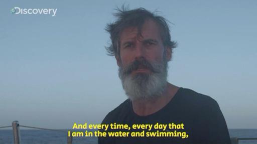 Man swims 1,000 miles in the Pacific