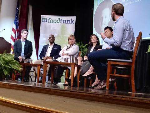 Food recovery panel at the Food Tank Summit (Photo by Hadassah Patterson)