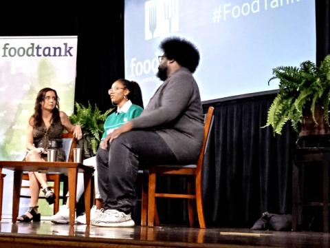 Questlove at the Food Tank Summit (Photo by Hadassah Patterson)