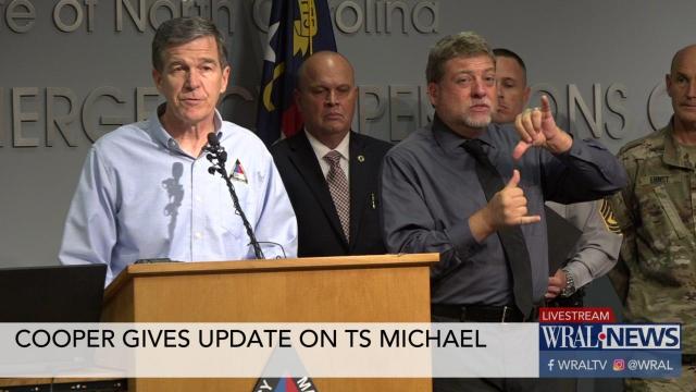 Cooper: Over 100 roads closed due to TS Michael