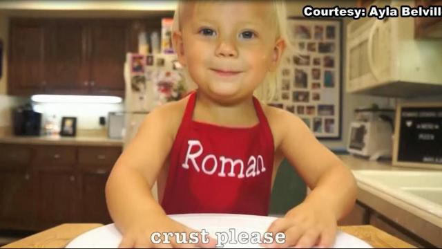 2-year-old's cooking demonstration goes viral