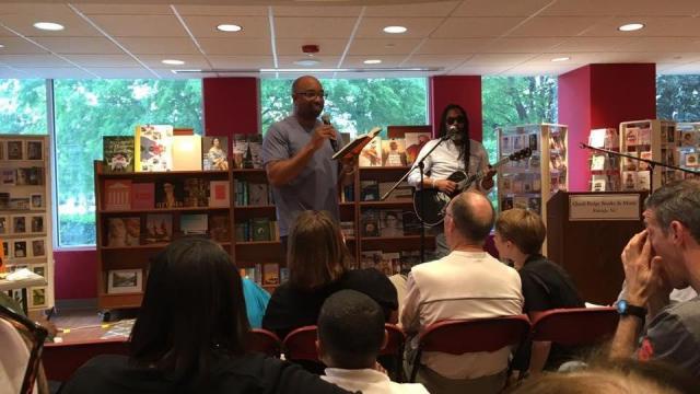 Award-winning children's author Kwame Alexander brings latest book to McIntyre's Books this week