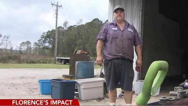 A month after Florence, Duplin County trying to recover