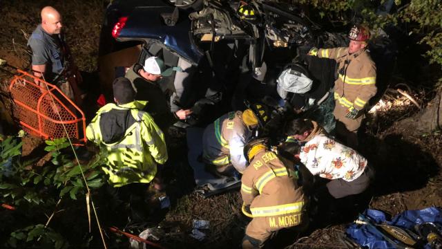 Four injured in head-on crash in Hoke County