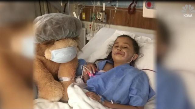 Young cancer patient finally able to smile