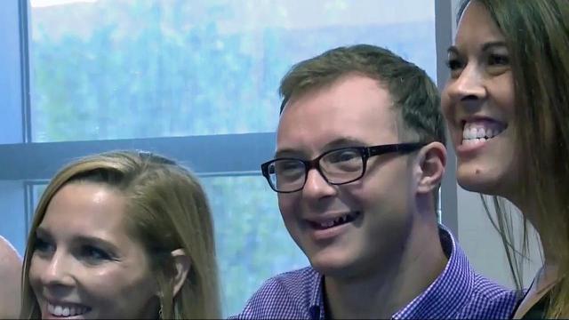 Teen with Down syndrome 'living the dream' with help from Duke doctor