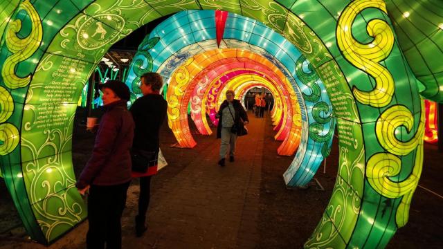 Chinese Lantern Festival opens in Cary