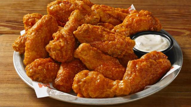 Hooters: 10 FREE wings when you buy any 10 wings every Thursday in December