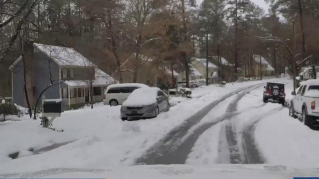Neighborhood roads, parking lots play into decision to cancel school