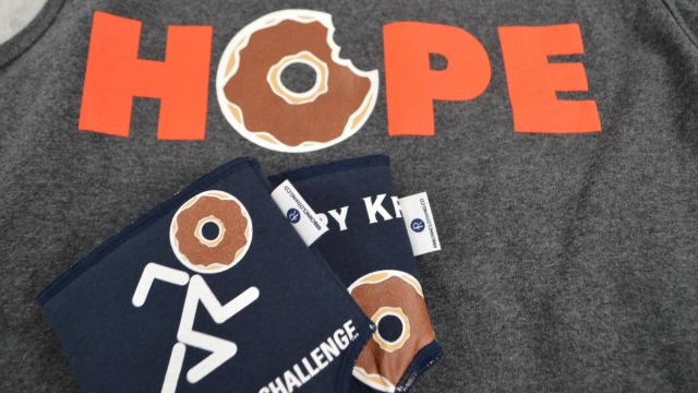 Krispy Kreme Challenge teams up with local company to upcycle old gear