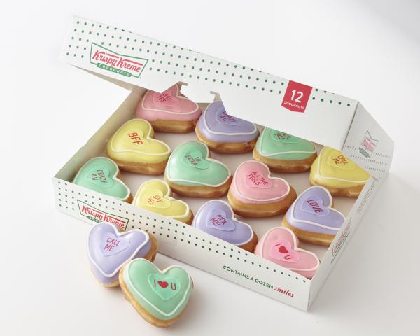  Krispy Kreme Valentine Conversation Doughnuts (Krispy Kreme)