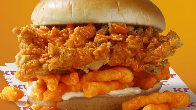 KFC tests new Cheetos Chicken Sandwich in NC