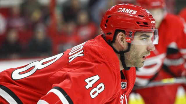 Hurricanes place Martinook on waivers