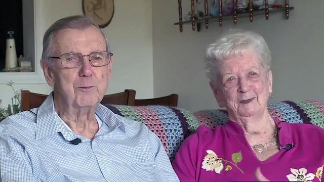 'Right from the start': Couple married for 70 years are definition of love, commitment