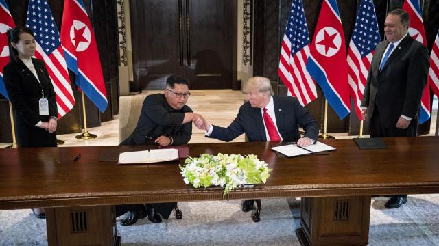Trump and Kim May Declare End of War at Summit, South Korea Says