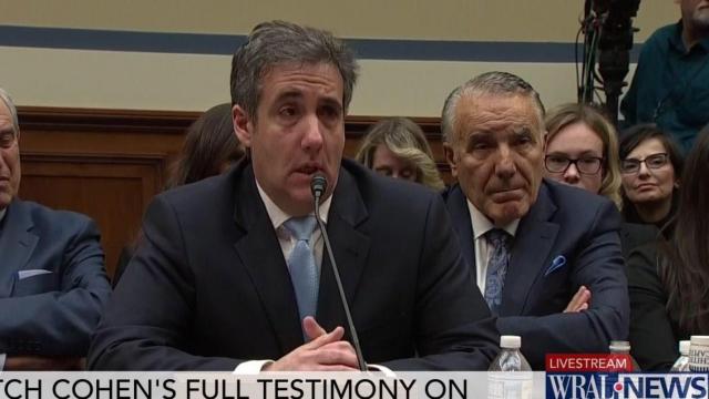 Former Trump lawyer Michael Cohen testifies before Congress