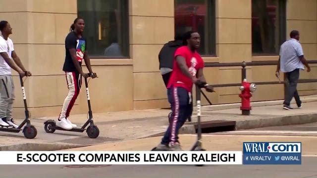 Residents have mixed reactions as Bird, Lime scooters leave Raleigh