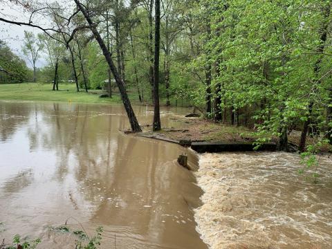 Boy Scouts rescued after flood waters wash out Nash County roads