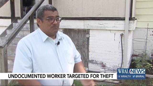 Durham man at sanctuary church targeted by thieves