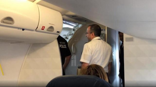 Passenger disrupts RDU-to-NY flight