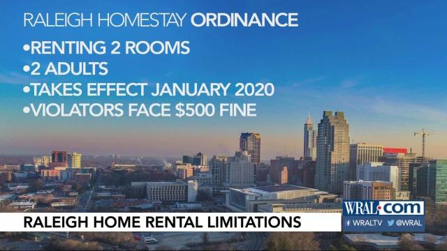 Raleigh to limit number of guests, rooms Airbnb hosts can have