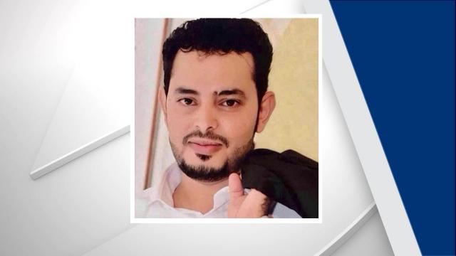 Rayd Alqadi was shot Wednesday night at the Fayetteville gas station where he worked. Photo shared with WRAL News by family members.