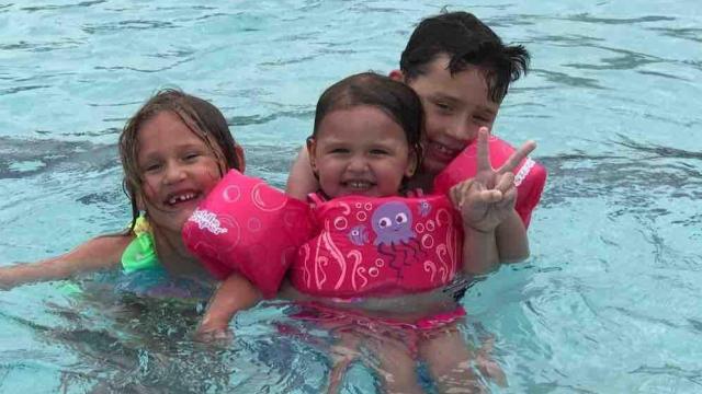 Three of the Gonzalez family members during happier times. Noelle, 6, and Gwen, 2, were killed along with their father, Augie, during a crash on I-65 in Kentucky.  (Photo: GoFundMe)