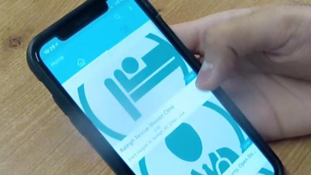 UNC student creates 'Clinic Locator' app
