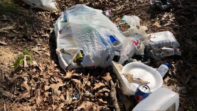 Neighbors upset by trash left near Cumberland County dump site