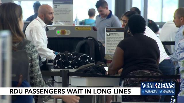 RDU officials working to make travel easier, wait times less for passengers
