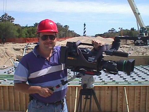 WRAL photographers documented every day of the planning and execution of the 1999 move of the Cape Hatteras lighthouse.