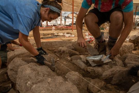 Excavating a fifth century synagogue brings UNC-Chapel Hill students closer to the past