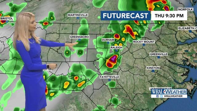 Storm chances increase Thursday, Friday